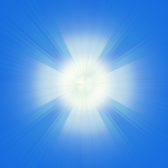 Croce di luce - bagliore